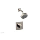 Phylrich - MIX Pressure Balance Shower Set - Cube Handle 290-24 - Polished Chrome