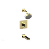Phylrich - MIX Pressure Balance Tub and Shower Set - Blade Handle 290-26 - Antique Brass