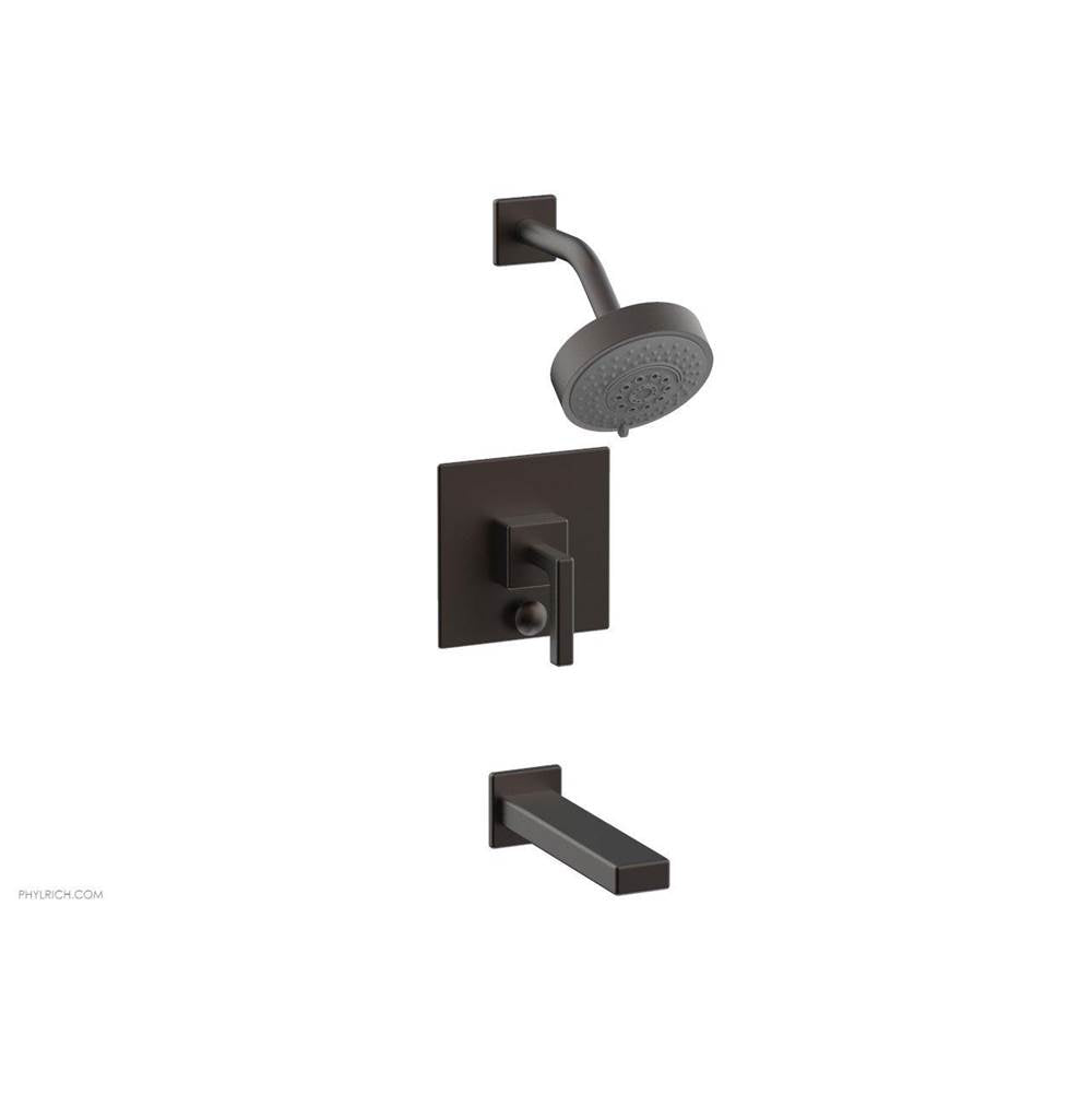 Phylrich - MIX Pressure Balance Tub and Shower Set - Lever Handle 290-27 - Oil Rubbed Bronze