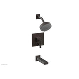Phylrich - MIX Pressure Balance Tub and Shower Set - Lever Handle 290-27 - Oil Rubbed Bronze