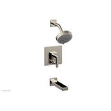 Phylrich - MIX Pressure Balance Tub and Shower Set - Lever Handle 290-27 - Polished Chrome