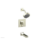 Phylrich - MIX Pressure Balance Tub and Shower Set - Ring Handle 290-28 - Burnished Nickel