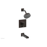 Phylrich - MIX Pressure Balance Tub and Shower Set - Ring Handle 290-28 - Oil Rubbed Bronze