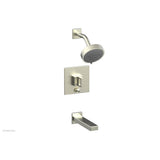 Phylrich - MIX Pressure Balance Tub and Shower Set - Ring Handle 290-28 - Polished Brass