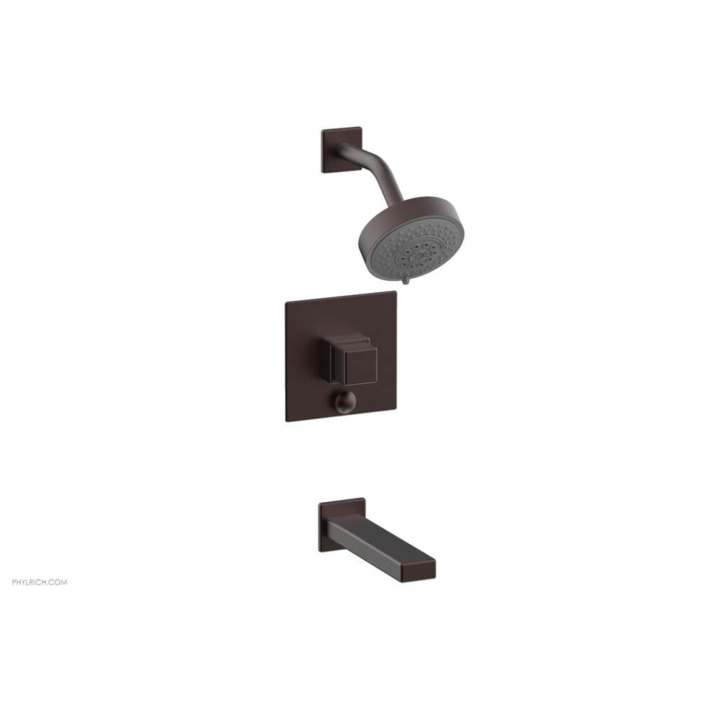 Phylrich - Bp T/S To Cube Hdl - Weathered Copper