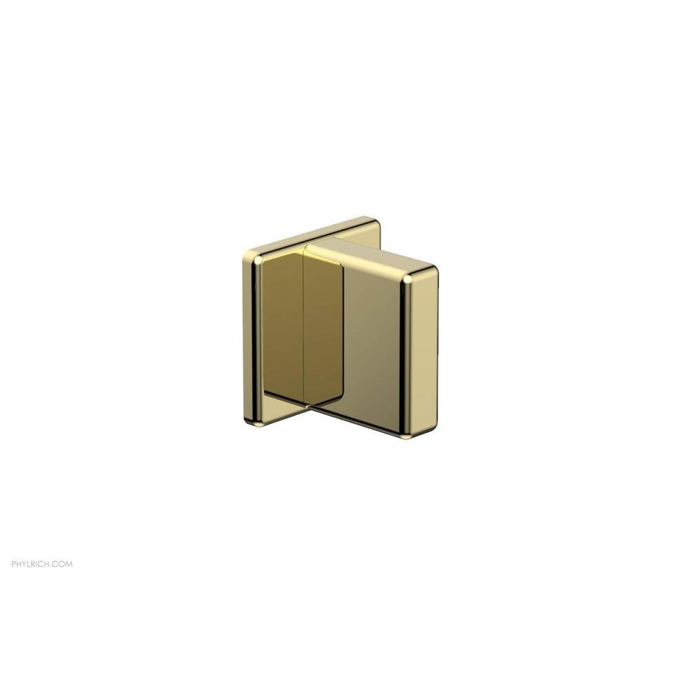 Phylrich - MIX Volume Control/Diverter Trim - Blade Handle 290-35 - French Brass