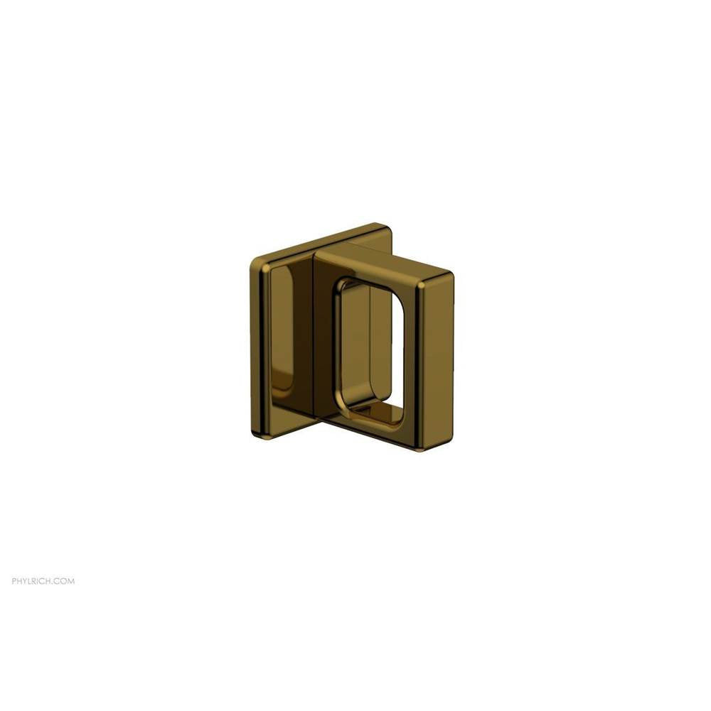 Phylrich - MIX Volume Control/Diverter Trim - Ring Handle 290-37 - Polished Gold