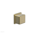 Phylrich - MIX Volume Control/Diverter Trim - Cube Handle 290-38 - Polished Nickel