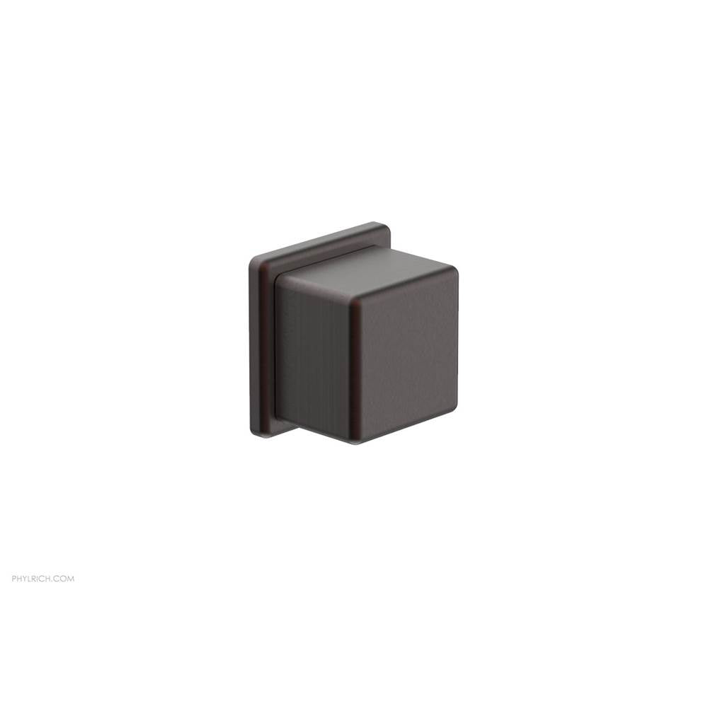 Phylrich - Vol./ Div. To Cube Hdl - Weathered Copper
