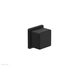 Phylrich - MIX Volume Control/Diverter Trim - Cube Handle 290-38 - Satin Brass