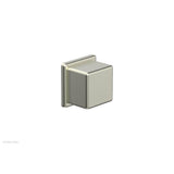 Phylrich - MIX Volume Control/Diverter Trim - Cube Handle 290-38 - French Brass