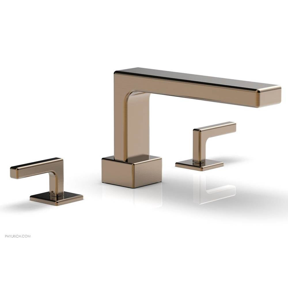Phylrich - Deck Tub Set To Lever - Old English Brass