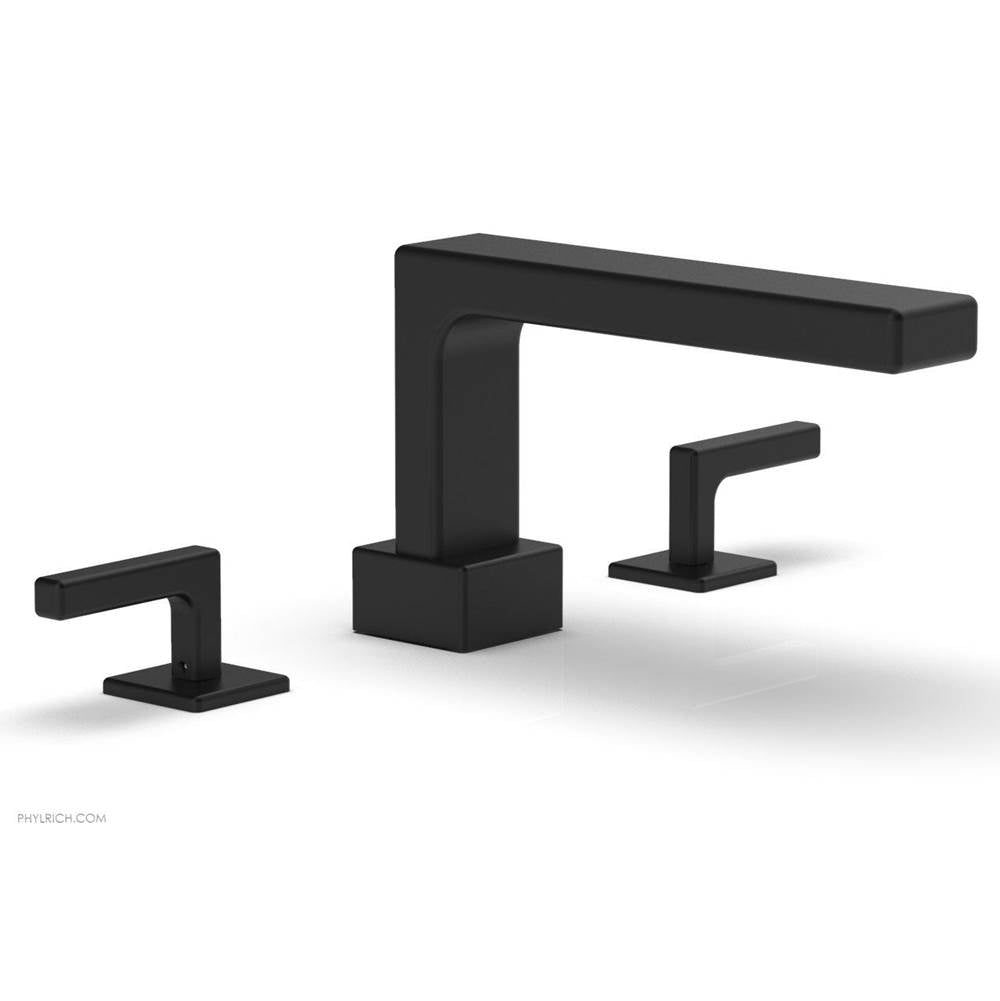 Phylrich - Deck Tub Set To Lever - Matte Black