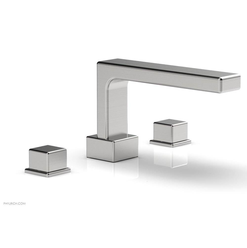 Phylrich - Deck Tub Set To Cube - Satin chrome