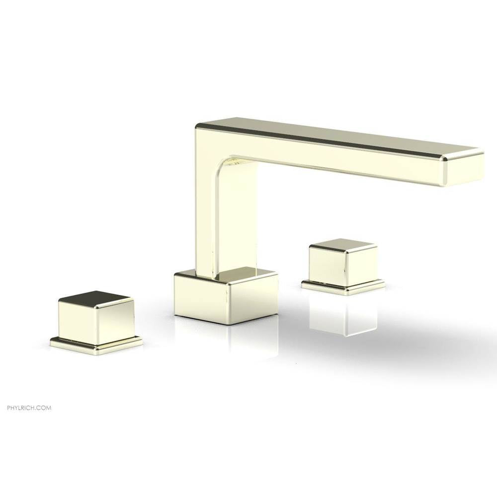 Phylrich - Deck Tub Set To Cube - Burnished Nickel