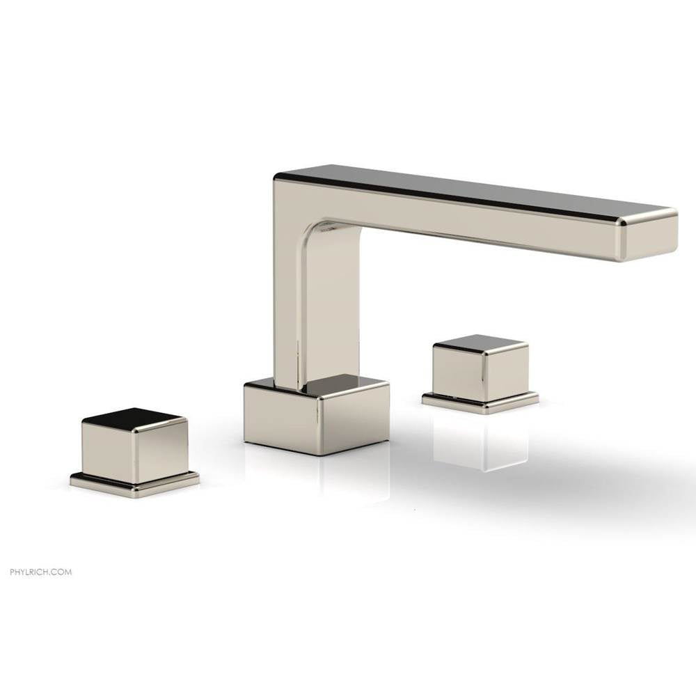 Phylrich - Deck Tub Set To Cube - Polished Nickel