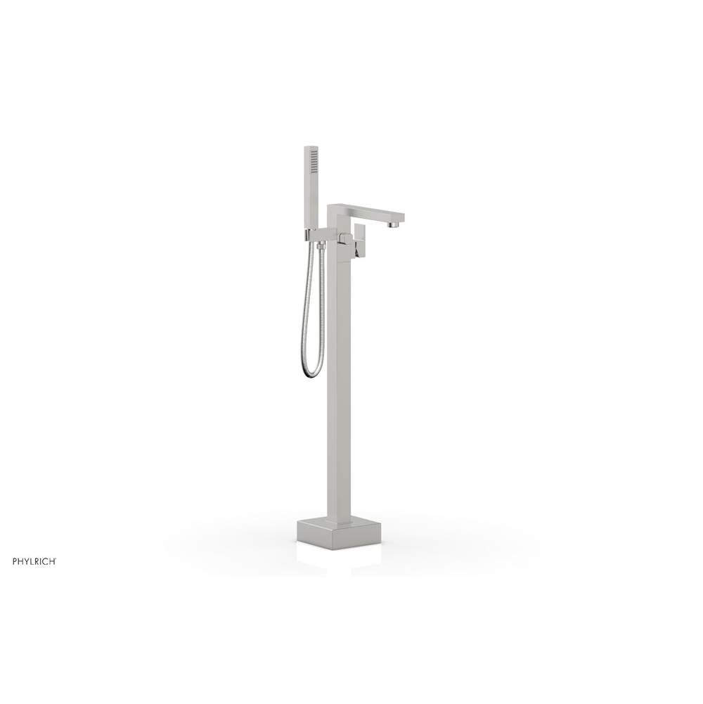 Phylrich - Floor Mt Tub Filler  Square - Satin chrome