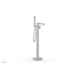 Phylrich - Floor Mt Tub Filler  Square - Satin chrome