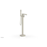 Phylrich - Floor Mt Tub Filler  Square - Burnished Nickel