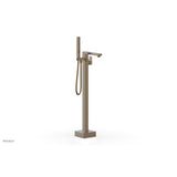 Phylrich - Floor Mt Tub Filler  Square - Antique Brass