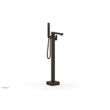 Phylrich - Floor Mt Tub Filler  Square - Antique Bronze