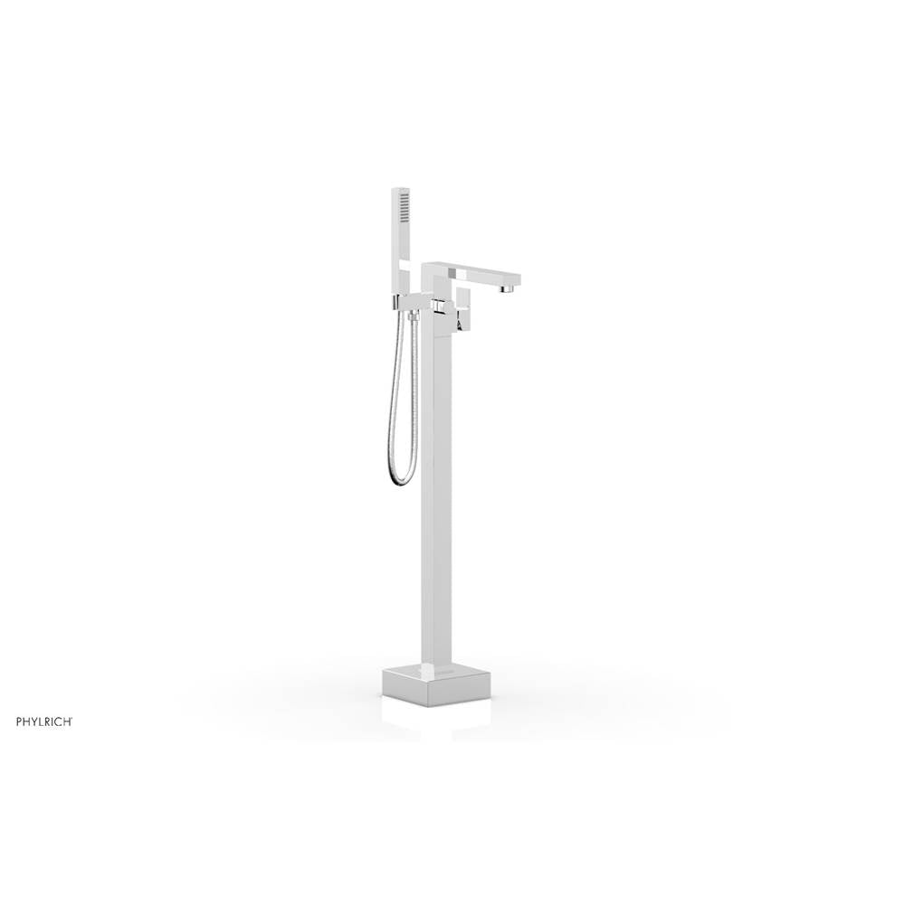 Phylrich - Floor Mt Tub Filler  Square - Polished Chrome