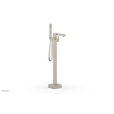 Phylrich - Floor Mt Tub Filler  Square - Polished Nickel