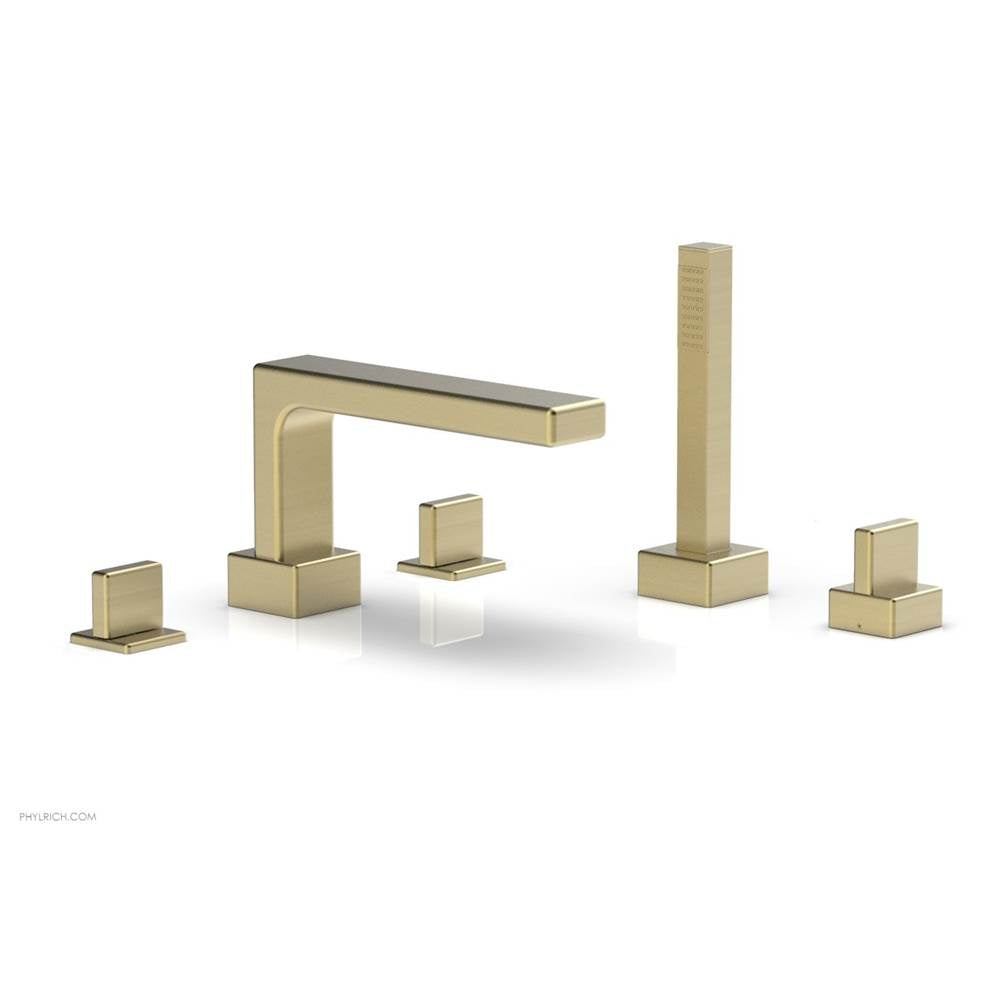 Phylrich - Deck Tub W H/S, Blade - Burnished Gold