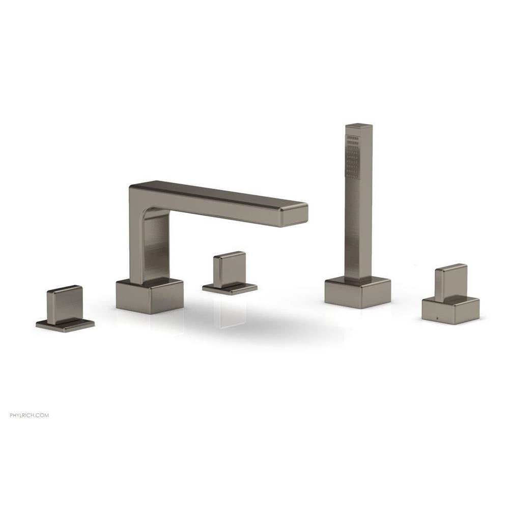 Phylrich - Deck Tub W H/S, Blade - Pewter
