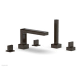 Phylrich - Deck Tub W H/S, Blade - Antique Bronze