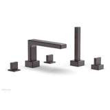 Phylrich - Deck Tub W H/S, Blade - Weathered Copper
