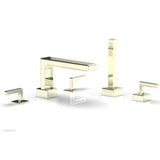 Phylrich - Deck Tub W H/S, Lever - Burnished Nickel