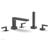 Phylrich - Deck Tub W H/S, Lever - Oil Rubbed Bronze