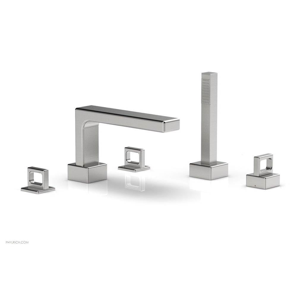 Phylrich - Deck Tub W H/S, Ring - Satin chrome