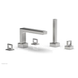 Phylrich - Deck Tub W H/S, Ring - Satin chrome