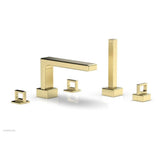 Phylrich - Deck Tub W H/S, Ring - Polished Brass Uncoated