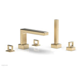 Phylrich - Deck Tub W H/S, Ring - Satin Brass