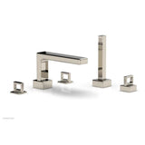 Phylrich - Deck Tub W H/S, Ring - Polished Nickel