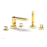 Phylrich - Deck Tub W H/S, Ring - Polished Gold