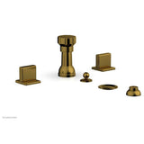 Phylrich - 4 Hole Bidet Blade Hdl - French Brass