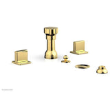 Phylrich - 4 Hole Bidet Blade Hdl - Polished Gold