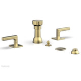 Phylrich - 4 Hole Bidet Lever Hdl - Burnished Gold