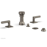 Phylrich - 4 Hole Bidet Lever Hdl - Pewter