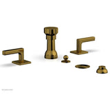 Phylrich - 4 Hole Bidet Lever Hdl - French Brass