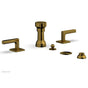 Phylrich - 4 Hole Bidet Lever Hdl - French Brass