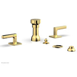 Phylrich - 4 Hole Bidet Lever Hdl - Polished Gold
