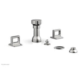 Phylrich - 4 Hole Bidet Ring Hdl - Satin chrome