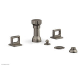 Phylrich - 4 Hole Bidet Ring Hdl - Pewter