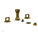 Phylrich - 4 Hole Bidet Ring Hdl - French Brass
