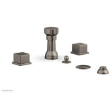 Phylrich - 4 Hole Bidet Cube Hdl - Pewter